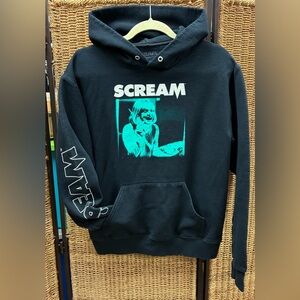 Jordan Black Hoodie with Teal Graphic